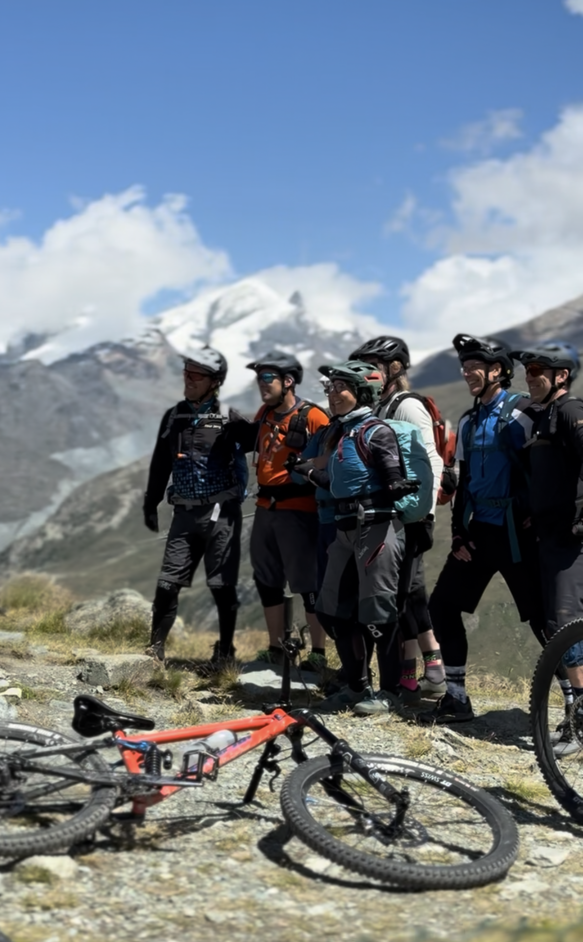 Ilustracja do VERBIER & ZERMATT HELIBIKE