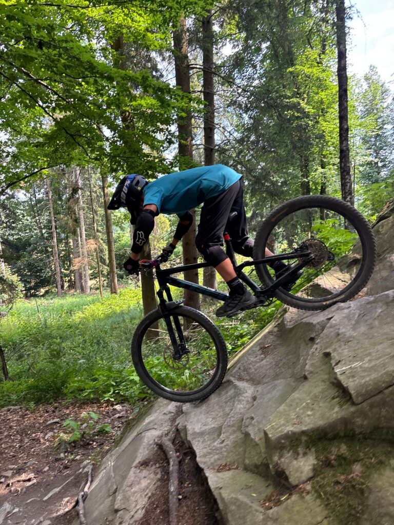 obóz rowerowy w czeskich bike parkach z 4skill, Dolni Morava i Koprivna