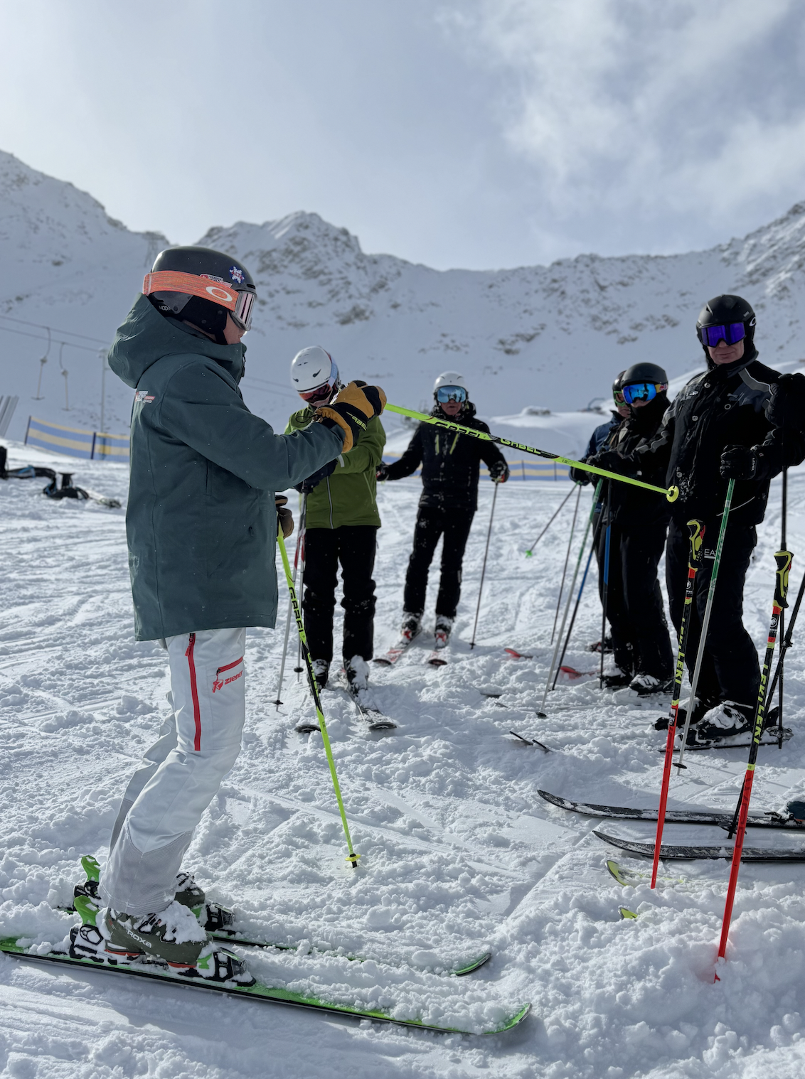 Ilustracja do Camp narciarski w Kaprun